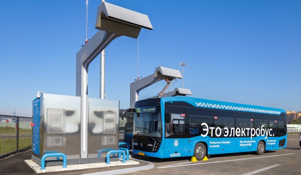 Новая конечная станция электробусов появилась на проспекте Мира