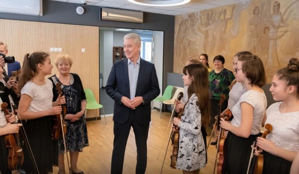 Собянин рассказал о победах учеников школ Москвы искусств в международных конкурсах
