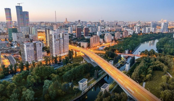 Собянин: В ближайшие несколько лет построим в Москве семь автомобильных мостов