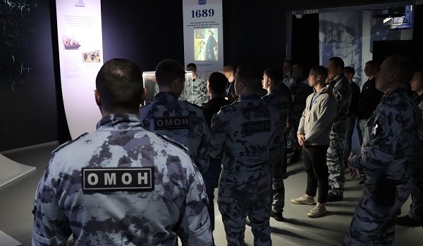 Сотрудники ОМОН «Авангард» посетили Международную выставку — форум «Россия» в Москве