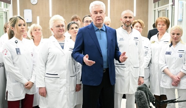 Собянин сообщил о второй волне обновления медицинского оборудования в городе