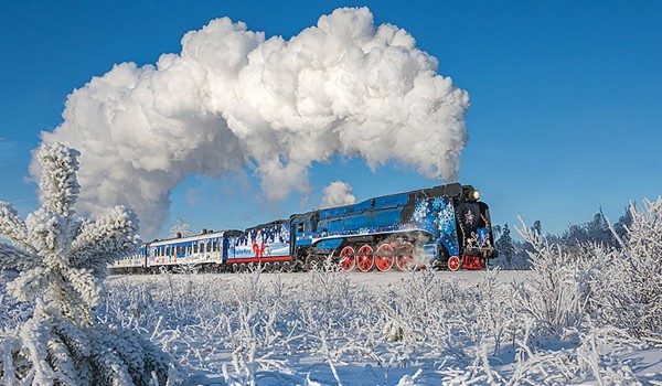 Поезд Деда Мороза оснастили интернетом