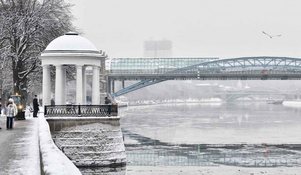 Облачная погода и до 3 градусов тепла ожидаются в Москве 23 декабря