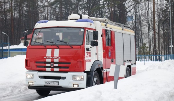 Горожанам напомнили об алгоритме действий при пожаре