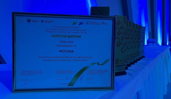 Свыше 20 московских проектов в сфере технологий получили премии в 2023 году