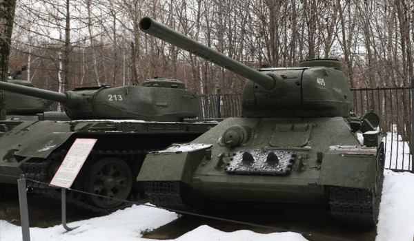 Музей Победы запустил акцию в честь юбилея легендарного танка Т-34-85