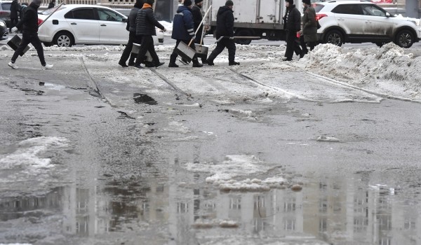 Москвичей предупредили о ледяном дожде 12 февраля