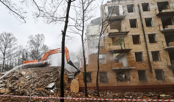 Восемь домов снесли в Крюкове с момента старта программы реновации