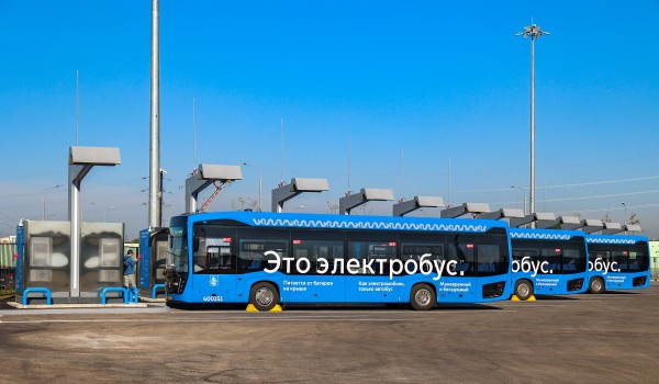 Москвичам рассказали о работе электробусных площадок