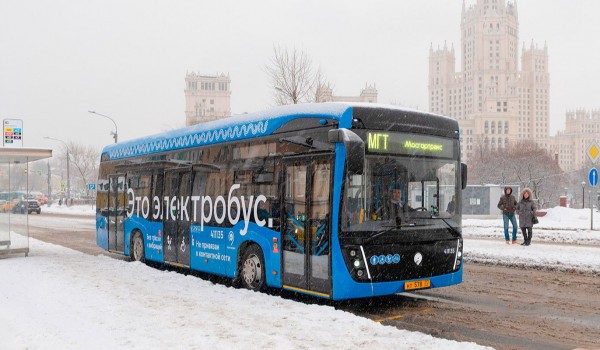 Автобусы полностью заменены электробусами на городском маршруте №104