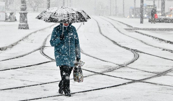 Небольшой снег и до 3 градусов мороза ожидаются в Москве 21 февраля