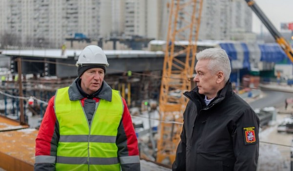 Собянин рассказал о строительстве важнейших городских автомагистралей