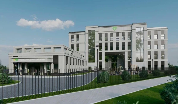 Загрутдинов: Полностью готов монолит здания новой детской поликлиники в Зеленограде