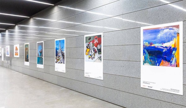 Пассажиры метро увидят работы российских художников на станциях «Динамо» и «Ленинский проспект»
