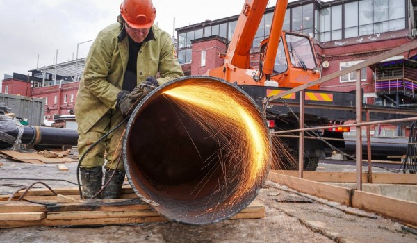 Работы по реконструкции Голутвинского подводного газопровода выполнены на 80%