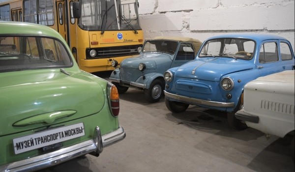 Полноразмерные макеты машин прошлых лет покажут в Музее Транспорта Москвы