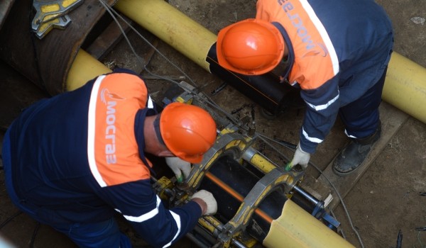 Реконструкцию Голутвинского газопровода-дюкера завершили в столице