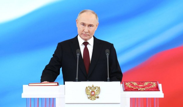 Собянин поздравил Путина со вступлением в должность Президента России