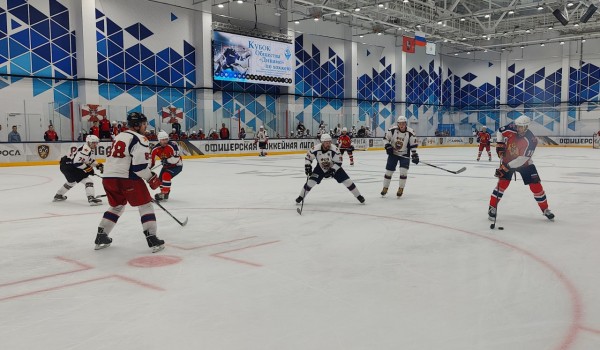 Столичные росгвардейцы стали победителями на всероссийских соревнованиях по хоккею