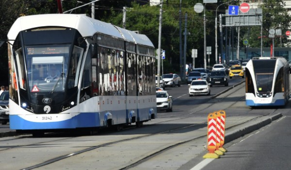 ИИ беспилотного трамвая в Москве помог избежать более 20 ДТП
