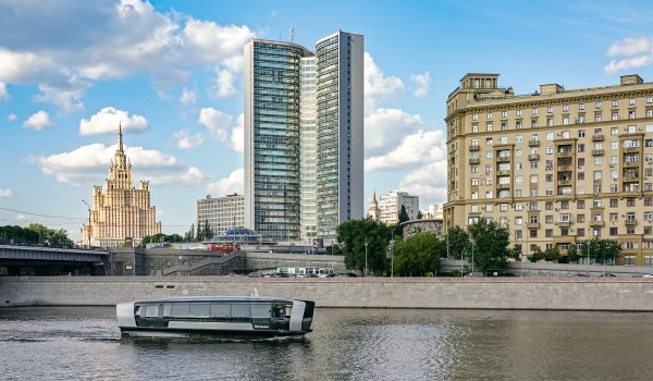 Дептранс: Каждый день по Москве-реке передвигаются более 117 судов