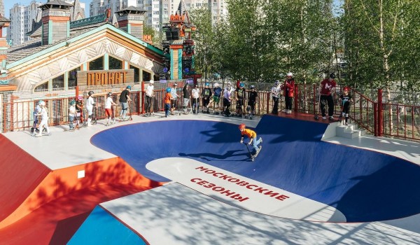Около 5 тыс. москвичей приняли участие в бесплатных тренировках в скейт-парках