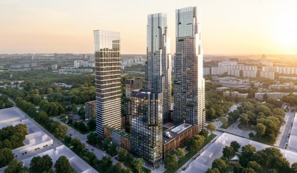 Выдано разрешение на строительство нового жилого комплекса с прудом на западе Москвы