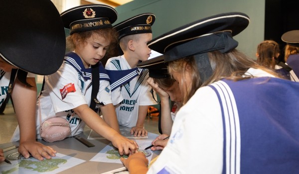 «Морские» занятия для детей прошли в Музее Победы