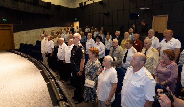 Встреча ветеранов ВМФ прошла в Музее Победы
