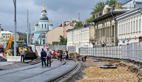 Движение трамваев возобновится на улице Сергия Радонежского после многолетнего перерыва