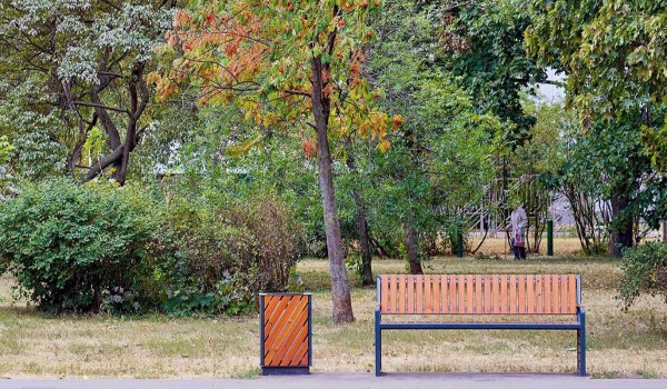 Завершилось благоустройство территории около надземного перехода через МЦК в районах Сокол и Щукино