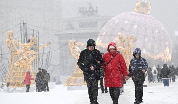 Облачность и снег ждут Москву 7 декабря