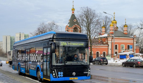 Электробусы вышли на 4 маршрута в Щербинке и Южном Бутове