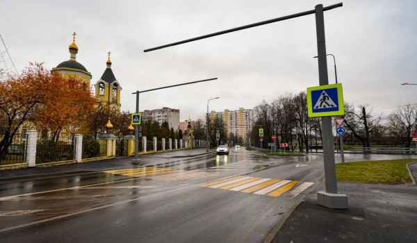 Проведено благоустройство возле станции метро «Тютчевская» в ТиНАО