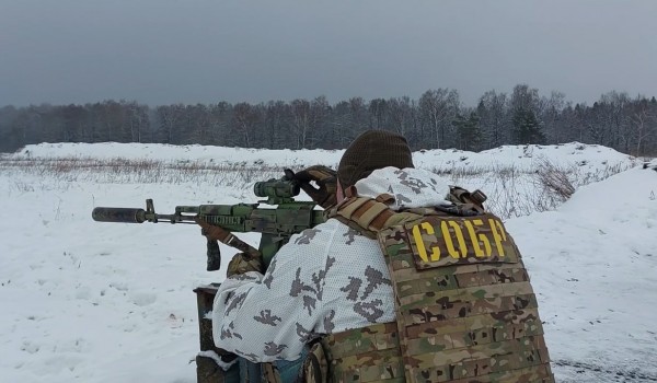 Московский СОБР провел учения по сценарию столкновения с ДРГ