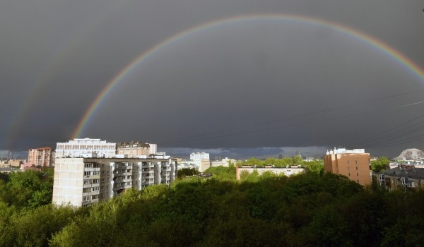 Облачная погода, гроза и до 26 градусов тепла ожидаются в Москве 23 мая