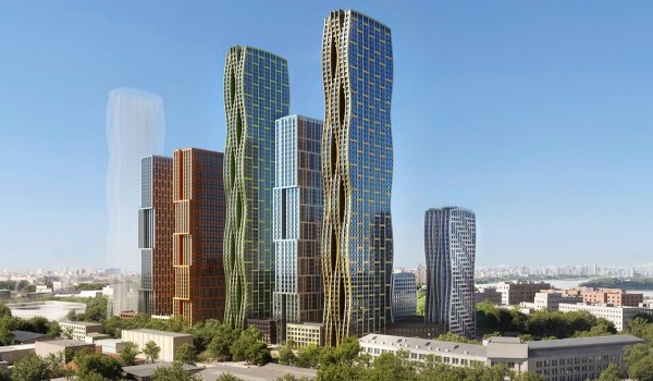 Началось строительство пяти корпусов жилого комплекса с декоративными грядками и теплицами в районе Печатники