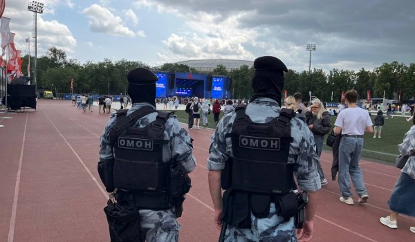 Росгвардия обеспечила безопасность спортивных мероприятий в Москве