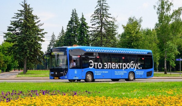 Два электробусных маршрута появились в шести районах Москвы