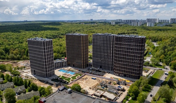 Сданы первые четыре корпуса жилого комплекса в районе Чертаново Центральное