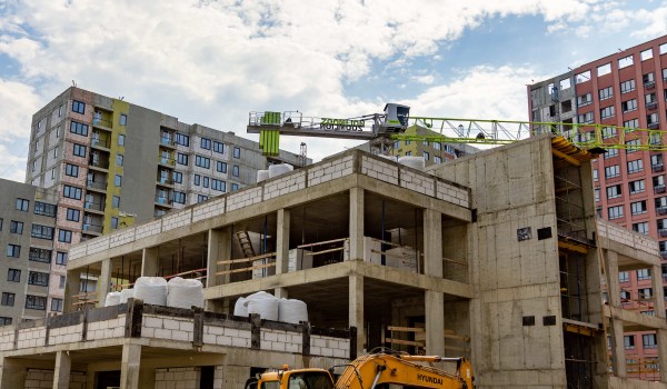 Продолжается строительство детского сада на 150 мест в районе Коммунарка