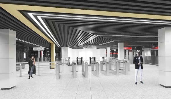 Строители приступили к черновой отделке станции метро «Звенигородская»