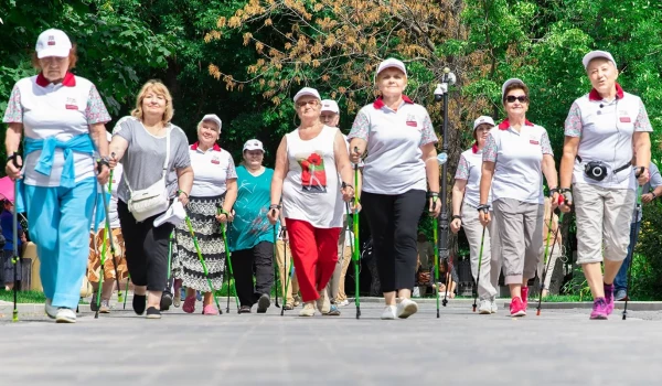 Спортивный фестиваль «День ходьбы» прошел в Москве