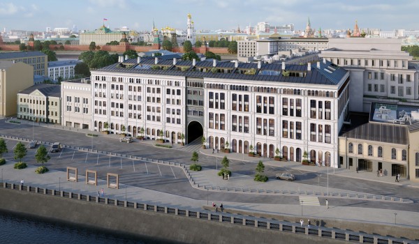 Более 700 «квадратов» досуговой инфраструктуры появится в жилом доме на Софийской набережной