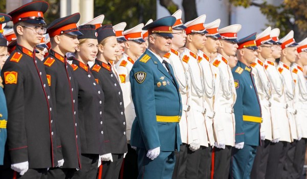 Церемония посвящения в кадеты Первого московского кадетского корпуса пройдет на ВДНХ