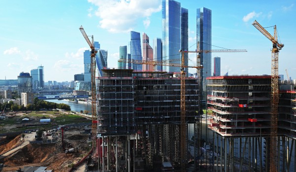 Уникальные лифтовые лебедки установят в 340-метровом небоскребе в деловом квартале «Москва-Сити»