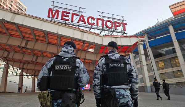 Росгвардия в Москве обеспечила правопорядок в период проведения матча КХЛ