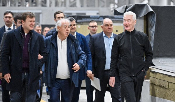 Собянин открыл завод крупномодульного домостроения в районе Внуково