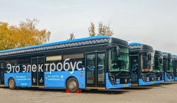 Порядка 20 новых электробусов вышло на маршруты в СВАО и ЮАО
