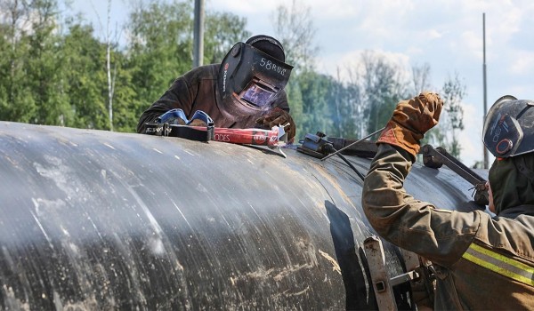 Началось строительство около 14 км газопроводов в Краснопахорском районе